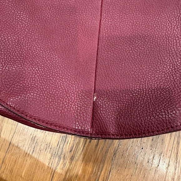 Foley + Corinna Burgundy Shoulder Bag - Picture 7 of 8